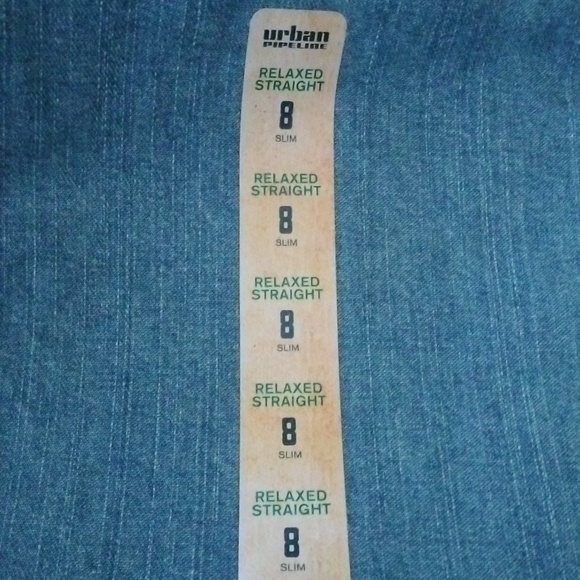 Boys Urban Pipeline Relaxed Straight Jeans, Light Tint, 8 Slim, 4pair Bundle - Picture 5 of 7